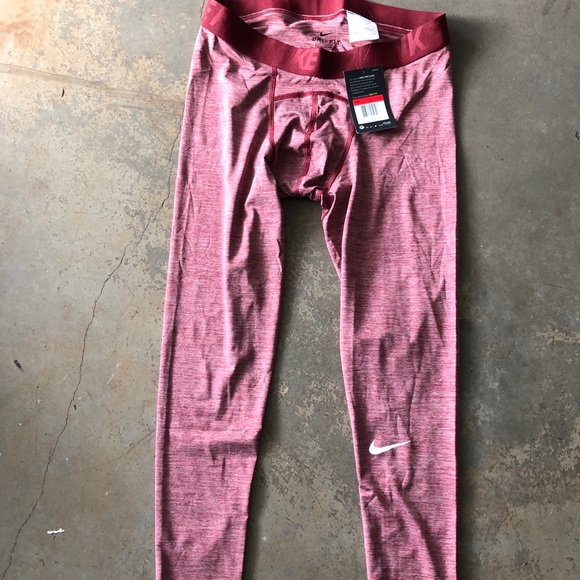 pink compression pants mens